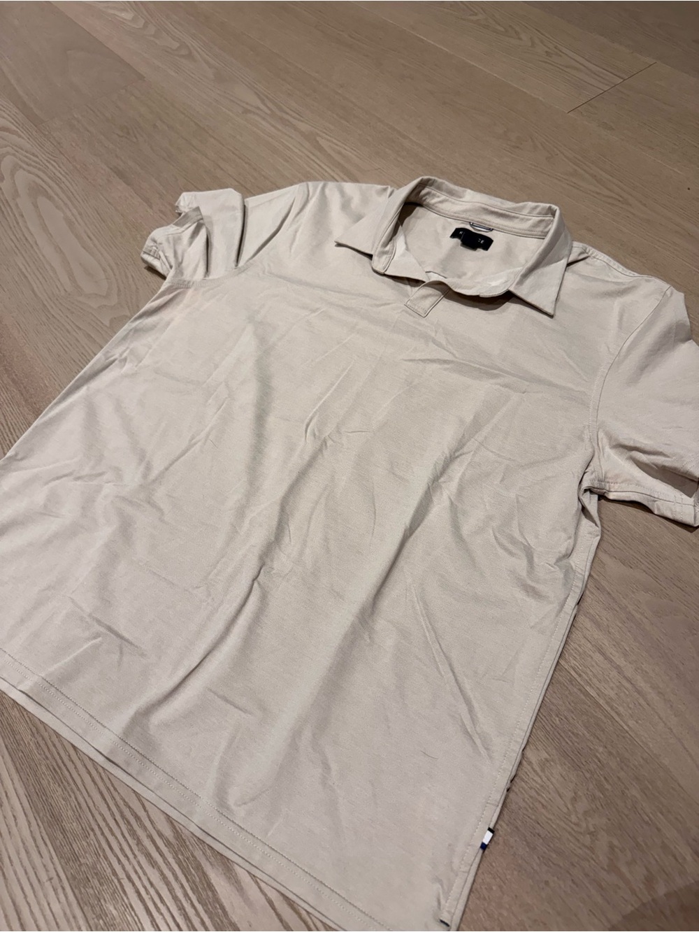 Men's Cream Polo Shirt